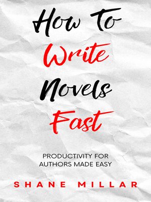cover image of How to Write Novels Fast